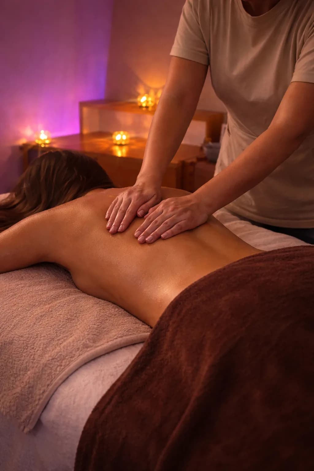 Masaje relajante en KMWellness Spa